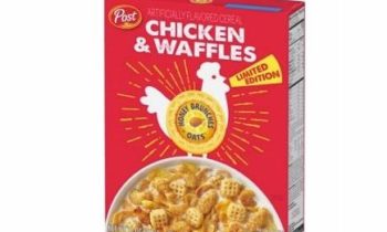 Honey Bunches of Oats launches new “Chicken and Waffles” cereal, available only at Walmart