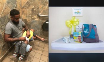 Pampers pledges to install 5,000 changing tables in men’s restrooms