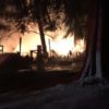 Crews battle fire at Olympia homeless camp