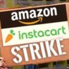 Some Instacart, Amazon workers strike as jobs get riskier