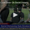 Authorities Crack Down On Social Distancing