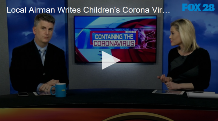 Local Airman Writes Children's Corona Virus Book FOX 28 Spokane