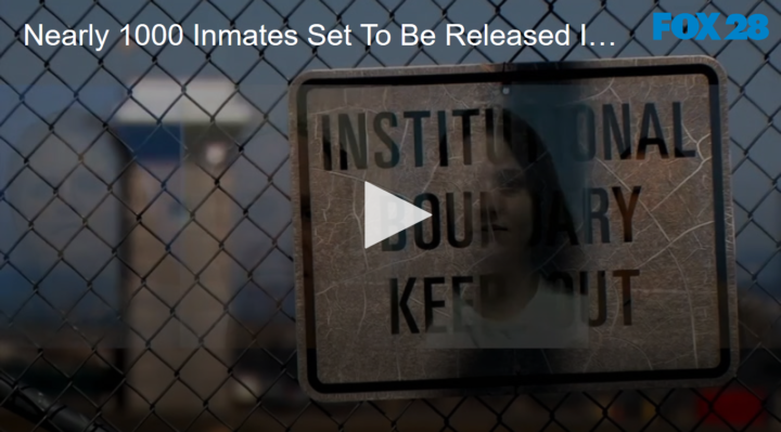 2020-04-21 Nearly 1000 Inmates Set To Be Released In Wa FOX 28 Spokane