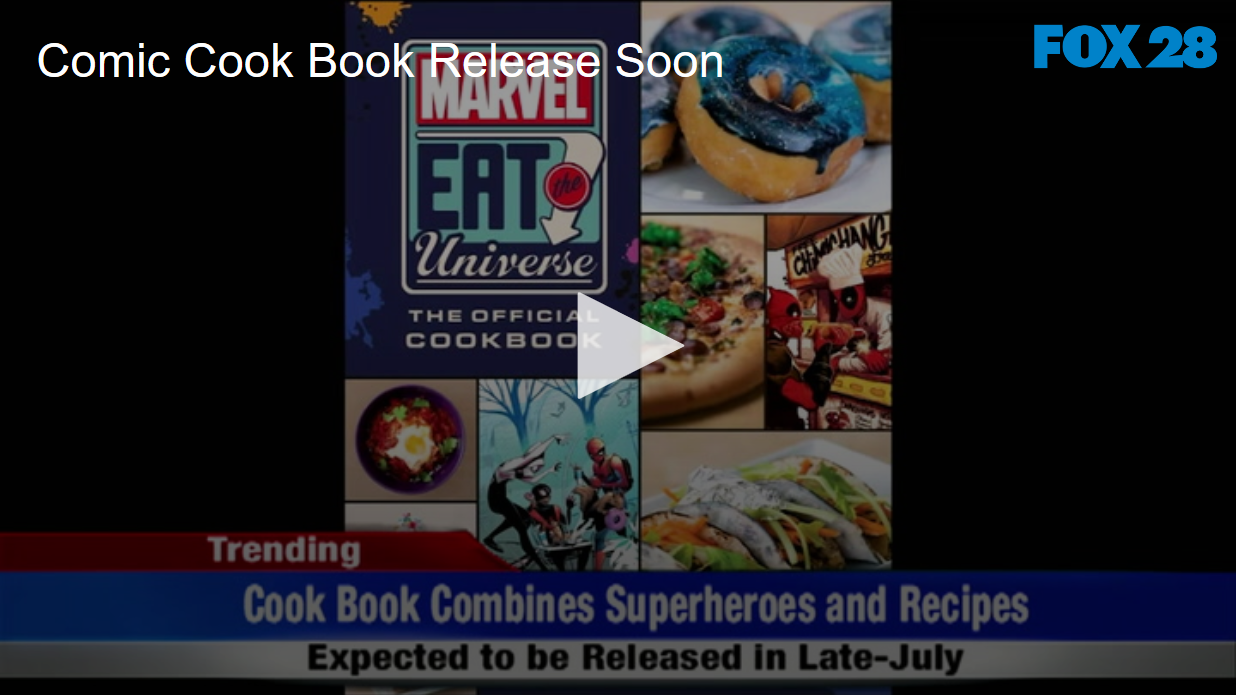 Super Hero Comic Cook Book Release Soon Fox 11 Tri Cities Fox 41 Yakima