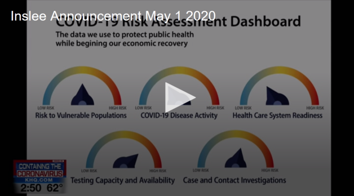 2020-05-01 Gov Inslee Announces Plan to Reopen Washington Fox 11 Tri Cities Fox 41 Yakima | Fox 11 Tri Cities Fox 41 Yakima 2020-05-01 Gov Inslee Announces Plan to Reopen Washington Fox 11 Tri Cities Fox 41 Yakima