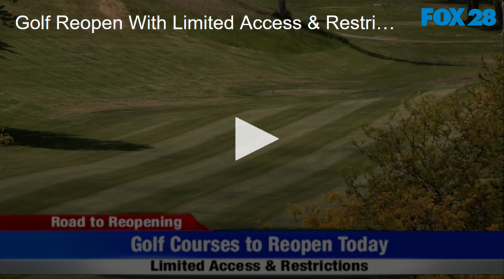 2020-05-05 Golf Reopen With Limited Access Restrictions FOX 28 Spokane