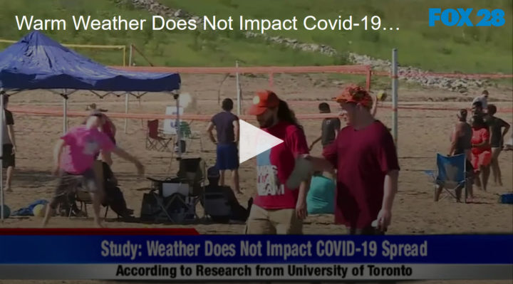 2020-05-11 Warm Weather Does Not Prevent Covid-19 Spread FOX 28 Spokane