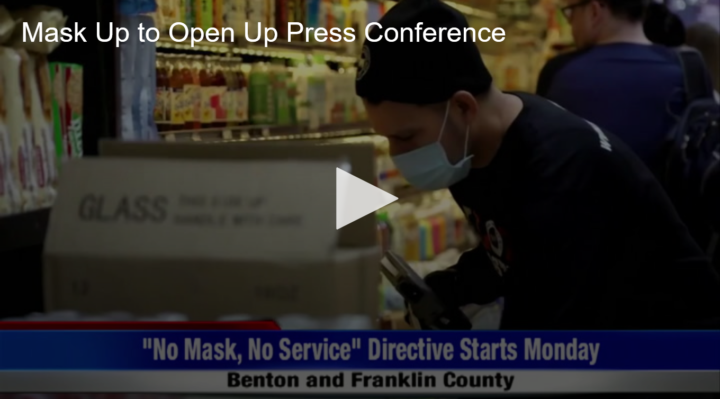 2020-07-02 Mask Up to Open Up Press Conference Fox 11 Tri Cities Fox 41 Yakima
