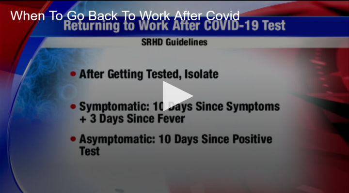 2020-07-15 When To Go Back To Work After Covid Fox 11 Tri Cities Fox 41 Yakima