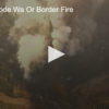 Fox Fire Mode. Washington Oregon Border Fire