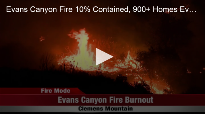 2020-09-04 Evans Canyon Fire 10% Contained, 900+ Homes Evacuated And A Planed Control Burn Coverage Fox 11 Tri C[...]