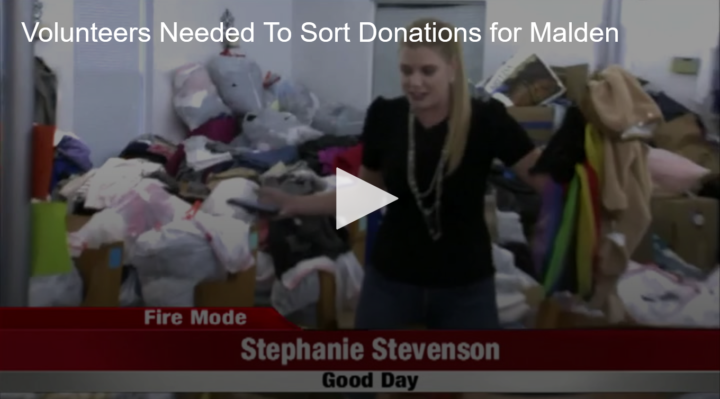 2020-09-21 Volunteers Needed To Sort Donations for Malden Fox 11 Tri Cities Fox 41 Yakima