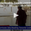 Hurrican Zeta Heading Towards Louisiana