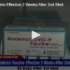 Moderna Vaccine Effective 2 Weeks After 2nd Shot