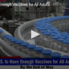 U.S. to Have Enough Vaccines for All Adults