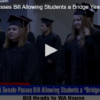 WA Senate Passes Bill Allowing Students a Bridge Year