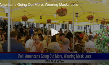 Americans Going Out More, Wearing Masks Less