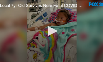 Healthy 7-year-old local girl survives almost fatal COVID-19 complication