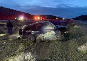 Benton County Fire responded to a vehicle rollover early Saturday morning
