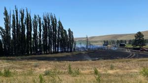 Controlled burn started brush fire in Benton County