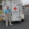 Richland Red Cross volunteer waits for Hurricane Ian evacuees
