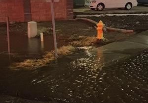 Standing water closes Keene Rd in West Richland