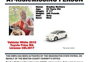 Washington State Patrol issues a silver alert in Benton County
