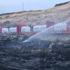 Fire put out along railroad tracks near Oregon border