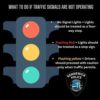 What to do if traffic signals stop working