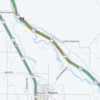 Fire temporarily closes I-82 outside of Wapato, jumps river