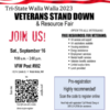 Annual Veterans Stand Down set for Walla Walla