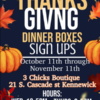 Registration now open for free Thanksgiving dinner boxes in Kennewick