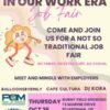 “In our work era” job fair will be Oct. 26