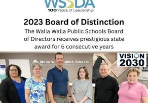 Walla Walla school board receives sixth consecutive award