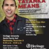 Tatanka Means, Native American actor and comedian coming to Heritage University