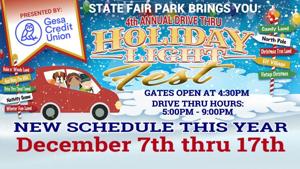 Holiday Light Fest returns to State Fair Park