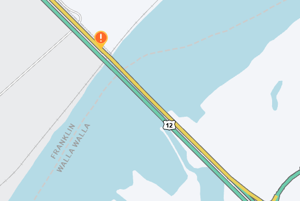 Westbound traffic partially blocked after crash on Snake River Bridge