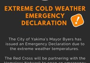 City of Yakima declares extreme cold weather emergency