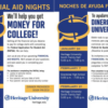 Financial aid nights set to help Heritage students navigate FAFSA changes