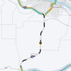 Icy roads, crashes close eastbound I-82 south of Kennewick