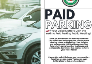 Yakima paid parking public meeting set for Jan. 23