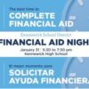 Financial Aid Night set for KSD