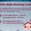 Freezing overnight temperatures causes warming shelter opening in Walla Walla