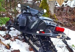 Stolen snowmobile recovered in Kittitas County, suspect arrested