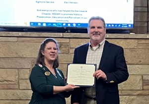 NonStop Local presented ‘Entertainment and Media’ Award from Daughters of the American Revolution