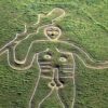Famous chalk figure cut out no later than 1100 AD