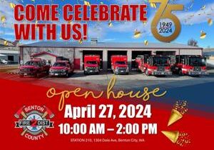 Benton County Fire Protection District 2 celebrates 75th birthday