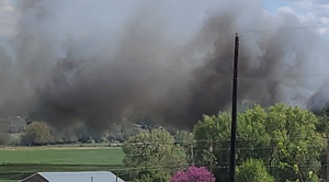 Crews responding to fire near Harrison Loop in Benton City