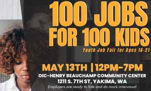 OIC of Washington hosting youth job fair in Yakima on May 13