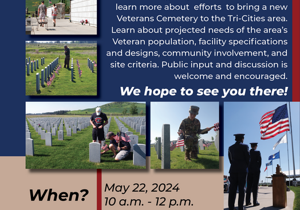 Town Hall set on possibility of future State Veterans Cemetery in the Tri-Cities